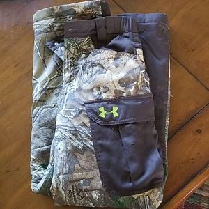 Youth Realtree Camo Under Armour Pants